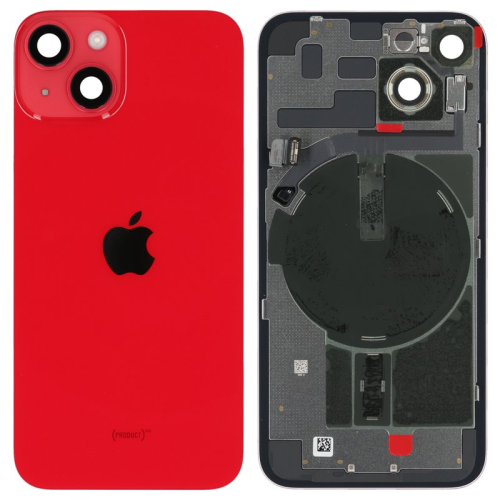 Batteriedeckel Rückseite Akkudeckel red/rot 661-30415 für Apple iPhone 14 (A2883, A2884, A2881, A2649, A2882)