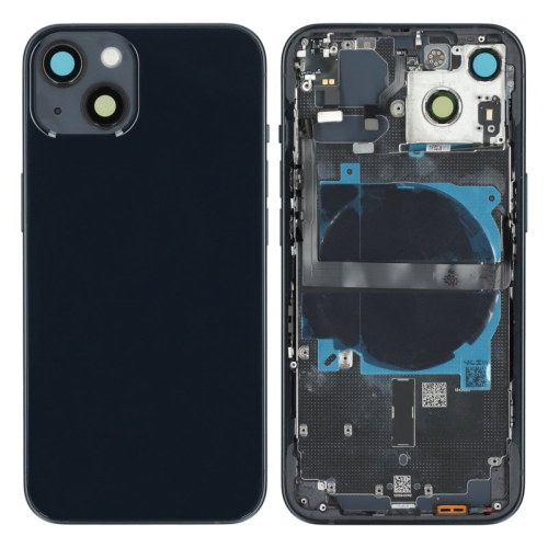 Batteriedeckel Rückseite Akkudeckel w/o Logo midnight für Apple iPhone 13 (A2633)