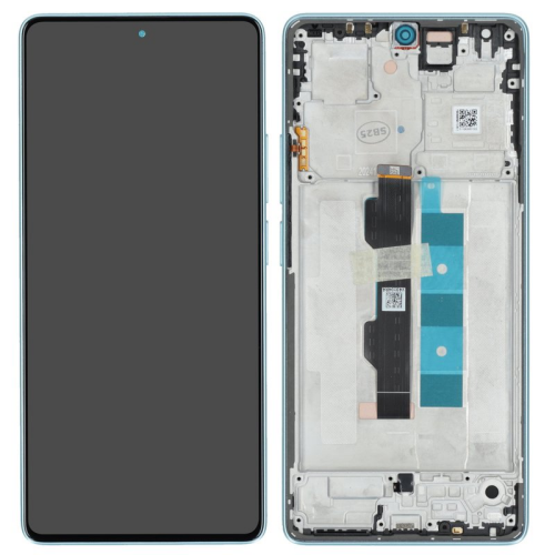 Display Modul mit Rahmen und Toucheinheit ocean blue/blau 56000100N6R00 für Xiaomi Redmi Note 14S 4G (2502FRA65G)