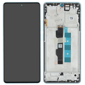 Display Modul mit Rahmen und Toucheinheit ocean blue/blau...