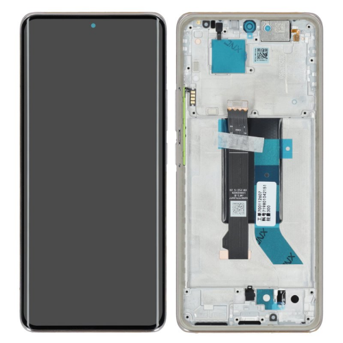 Display Modul mit Rahmen und Toucheinheit sand gold 56004600O1600 für Xiaomi Redmi Note 14 Pro 5G 24090RA29G