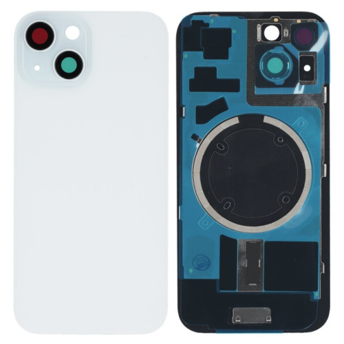 Batteriedeckel Rückseite Akkudeckel w/o Logo blue/gelb für Apple iPhone 15 (A3090)