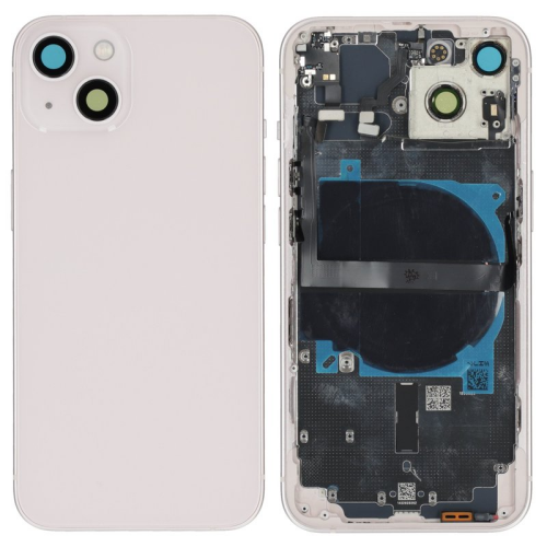 Batteriedeckel Rückseite Akkudeckel w/o Logo pink/rosa für Apple iPhone 13 (A2633)