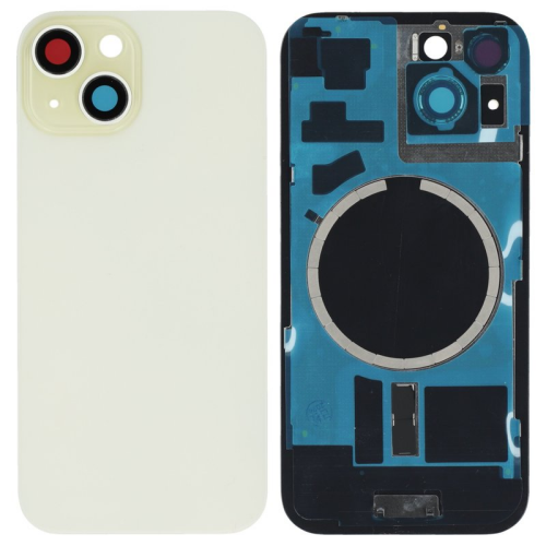 Batteriedeckel Rückseite Akkudeckel w/o Logo yellow/gelb für Apple iPhone 15 (A3090)