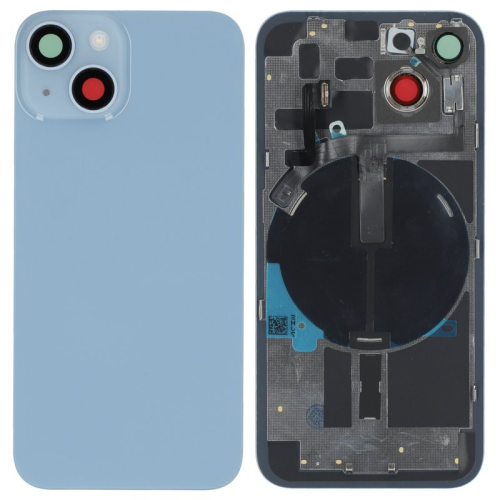 Batteriedeckel Rückseite Akkudeckel ohne Logo A2882 blue/blau für Apple iPhone 14 (A2883 A2884 A2881 A2649 A2882)
