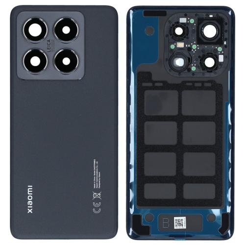Batteriedeckel Rückseite Akkudeckel titan black/schwarz 56001800N1200 für Xiaomi 14T Pro (2407FPN8EG)