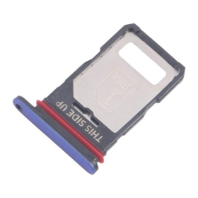 SIM-Karten Halter dazzling blue/blau für Motorola...