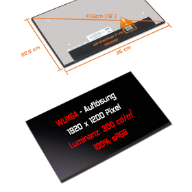 LED Display 16,0" 1920x1200 passend für Dell...