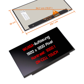 LED Display 13,3" 1920x1200 On-Cell-Touch passend...