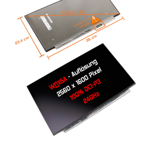 LED Display 16,0" 2560x1600 240Hz 100%sRGB passend...