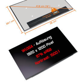 LED Display 16,0" 1920x1200 passend für Acer...