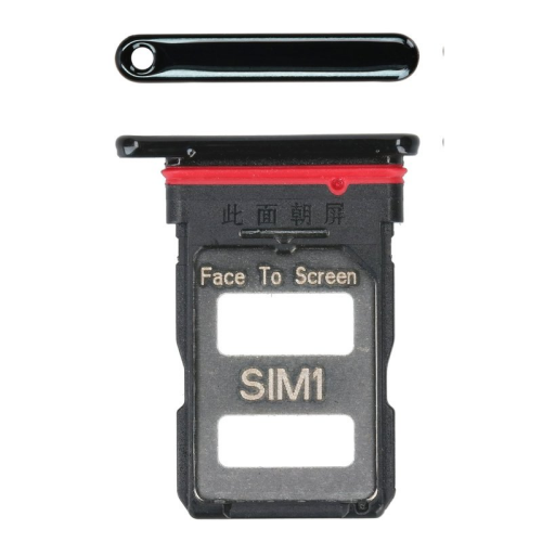 SIM-Karten Halter cosmic black/schwarz 482000007S3W für Xiaomi Mi 11i (M2012K11G)