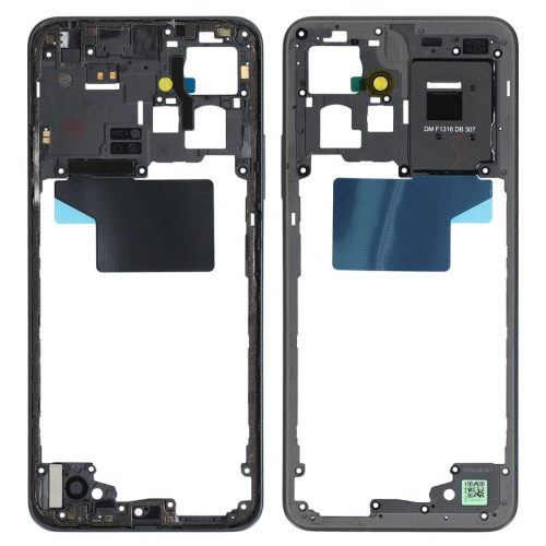 Haupt Rahmen NFC onyx gray 1610110000396A für Xiaomi Redmi Note 12 (23021RAAEG, 23021RAA2Y)
