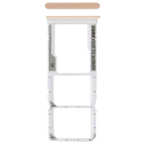 SIM-Karten Halter sunrise gold 1611701000363A für Xiaomi Redmi Note 12 (23021RAAEG, 23021RAA2Y)