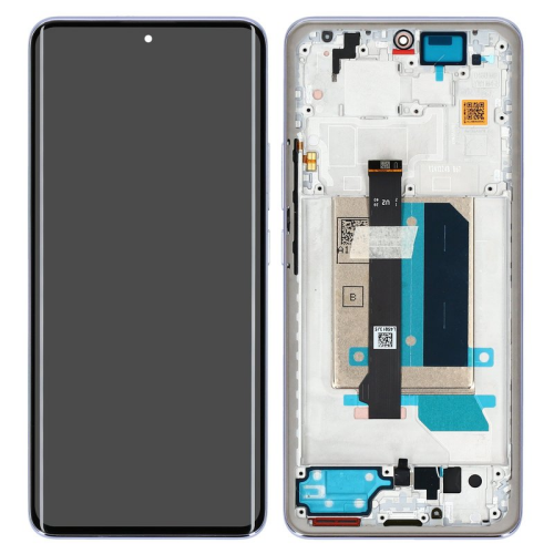 Display Modul mit Rahmen und Toucheinheit lavender purple 5600180O16U00 für Xiaomi Redmi Note 14 Pro+ 5G (24115RA8EG)