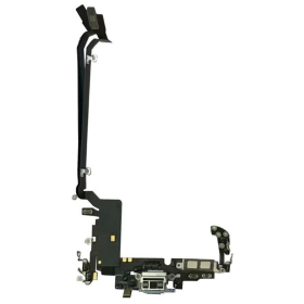 Ladeanschluss + Flexkabel silver/silber 923-13585...