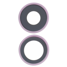 Kamera Linse + Lünette Set lavender für Apple...