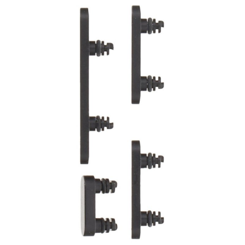 Ein/Aus + Lautstärke + Mute Taste Set black/schwarz für Apple iPhone 17 (A3520)
