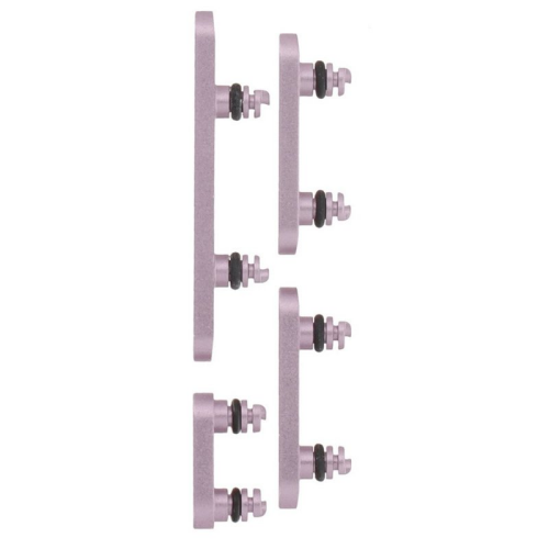Ein/Aus + Lautstärke + Mute Taste Set lavender für Apple iPhone 17 (A3520)