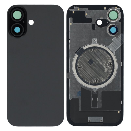 Batteriedeckel Rückseite Akkudeckel ohne Logo black/schwarz für Apple iPhone 17 (A3520)
