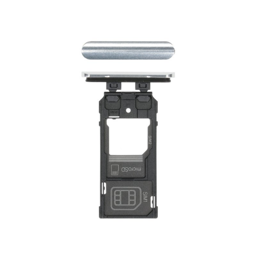 SIM-Karten Halter grey/grau 1319-9442 für Sony Xperia 5 (J8210, J9210)