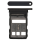 SIM-Karten Halter midnight black/schwarz 51680183 für Honor 50 (NTH-AN00, NTH-NX9)
