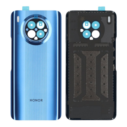 Batteriedeckel Rückseite Akkudeckel deep sea blue/gelb 02354FNC für Honor 50 Lite (NTN-L22)