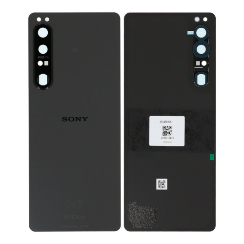 Batteriedeckel Rückseite Akkudeckel black/schwarz A5045830A für Sony Xperia 1 IV (XQCT54)