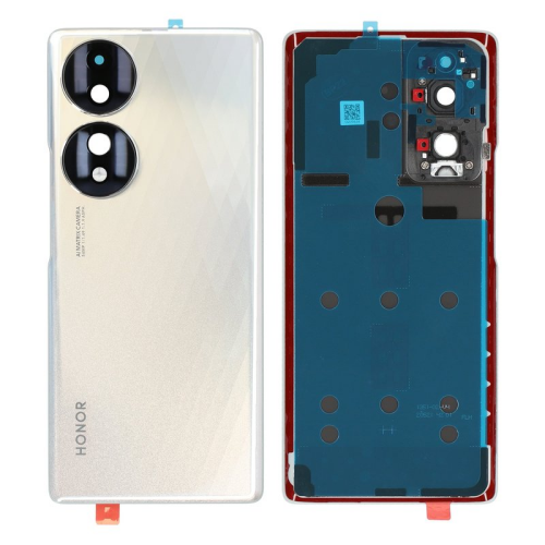 Batteriedeckel Rückseite Akkudeckel crystal silver/silber 0235ACMQ für Honor 70 (FNE-NX9, FNE-AN00)