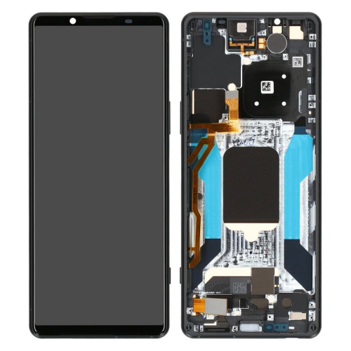 Display Modul mit Rahmen und Toucheinheit black/schwarz A5050962A für Sony Xperia 5 IV (XQ-CQ54)