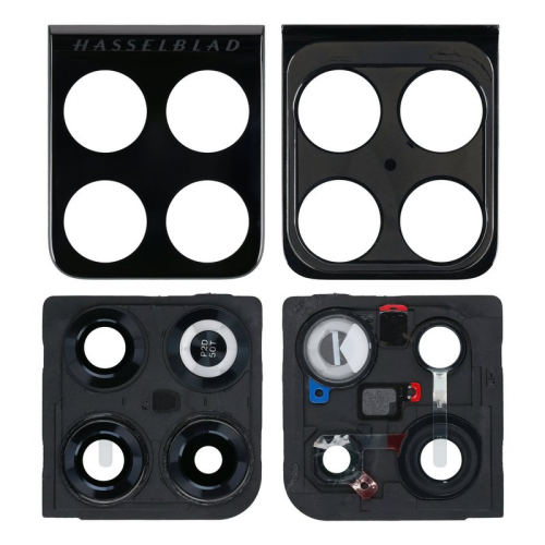 Haupt Kamera Linse + Lünette volcanic black/schwarz für OnePlus 10 Pro 5G (NE2210)