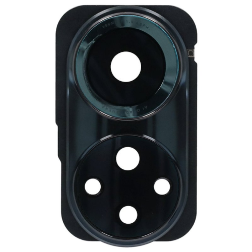 Kamera Linse + Lünette midnight black/schwarz für Honor 50 (NTH-AN00, NTH-NX9)