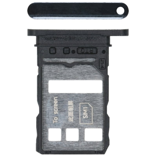 SIM-Karten Halter midnight black/schwarz 5168AAUE für Honor 90 (REA-NX9)