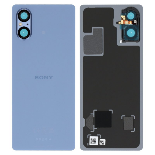 Batteriedeckel Rückseite Akkudeckel blue/gelb A5064819A für Sony Xperia 5 V (XQ-DE54)