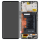 Display Modul mit Rahmen und Toucheinheit + Batterie midnight black/schwarz 0235AHHP für Honor Magic6 Lite (ALI-NX3)