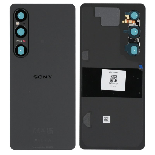 Batteriedeckel Rückseite Akkudeckel black/schwarz A5071015A für Sony Xperia 1 VI (XQ-EC54)