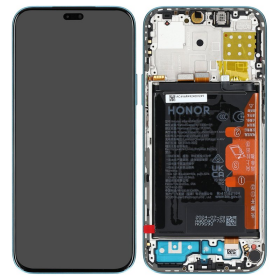 Display Modul mit Rahmen und Toucheinheit + Batterie cyan...