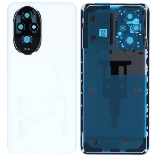 Batteriedeckel Rückseite Akkudeckel moonlight white/weiß 0235AKMX für Honor 200 5G (ELI-AN00)
