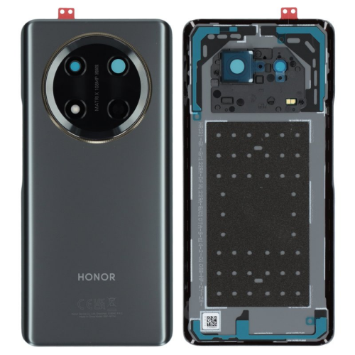 Batteriedeckel Rückseite Akkudeckel titanium black/schwarz 0235AMMS für Honor Magic7 Lite 5G (BRP-NX1)