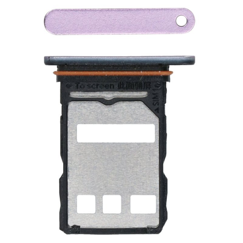 SIM-Karten Halter titanium purple 5168ABTW für Honor Magic7 Lite 5G (BRP-NX1)