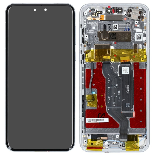 Display Modul mit Rahmen und Toucheinheit lunar shadow grey/grau 0235AMRW für Honor Magic7 Pro (PTP-AN10,PTP-N49)