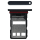 SIM-Karten Halter midnight black/schwarz 5168ACAX für Honor 400 Pro 5G (DNP-NX9)