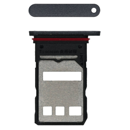 SIM-Karten Halter velvet black/schwarz 5168ABYV für Honor 400 Lite 5G (ABR-NX1)