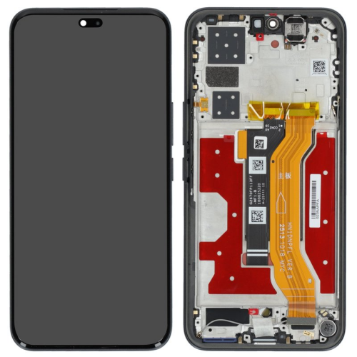 Display Modul mit Rahmen und Toucheinheit midnight black/schwarz 0235APFA für Honor 400 Pro 5G (DNP-NX9)