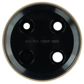 Haupt Kamera Linse + Lünette titanium black/schwarz...