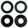 Kamera Linse + Lünette Set black/schwarz für Apple iPhone 16 (A3287)