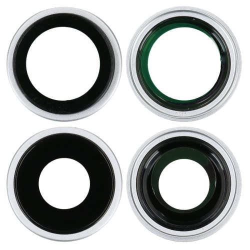 Kamera Linse + Lünette Set white/weiß für Apple iPhone 16 Plus (A3290)