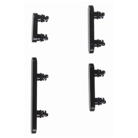 Ein/Aus + Lautstärke + Mute Taste Set black/schwarz...