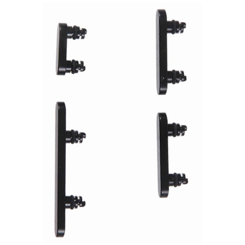 Ein/Aus + Lautstärke + Mute Taste Set black/schwarz für Apple iPhone 16 Plus (A3290)
