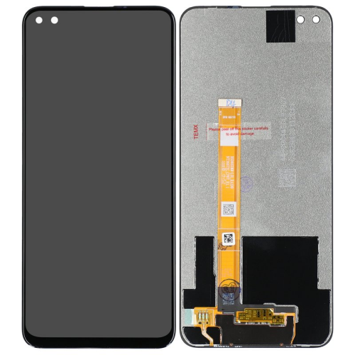 Display Modul mit Toucheinheit black/schwarz für Oppo Reno4 Z 5G (CPH2065)